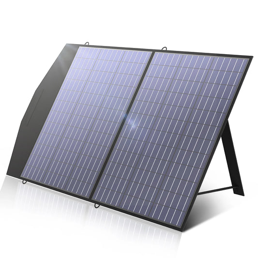 Foldable Solar Panel 400W / 200W / 140W / 100W / 60W Solar Panel with Solar Output for Power Station Solar Generator