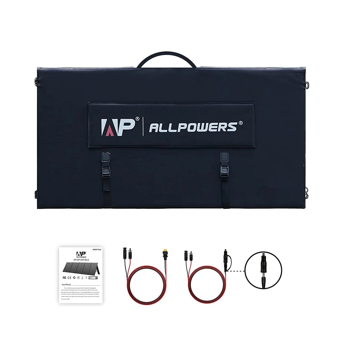 Foldable Solar Panel 400W / 200W / 140W / 100W / 60W Solar Panel with Solar Output for Power Station Solar Generator